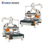 Woodworking CNC Machine Factory - OEM/ODM Automatic Wood Door Panel Four Side Edge Cutting Saw