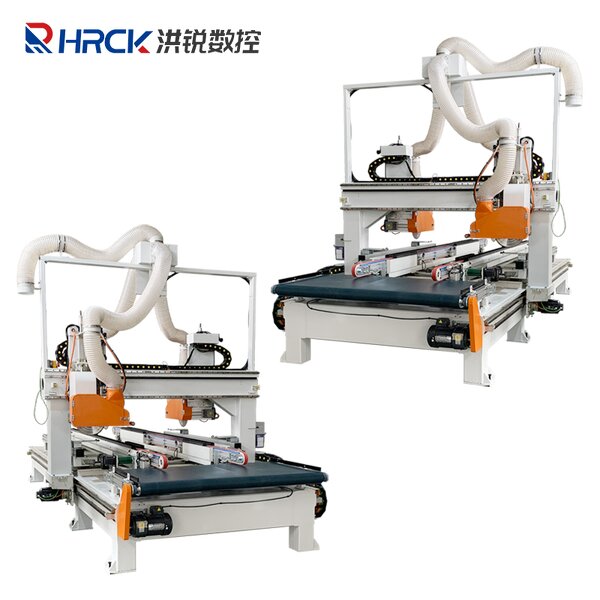 Woodworking CNC Machine Factory - OEM/ODM Automatic Wood Door Panel Four Side Edge Cutting Saw