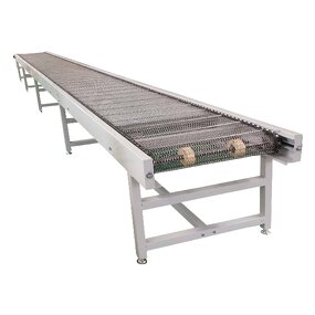 Spiral Wire Mesh Conveyor Belt Factory - OEM/ODM Custom Adjustable Speed Food Grade Stainless Steel