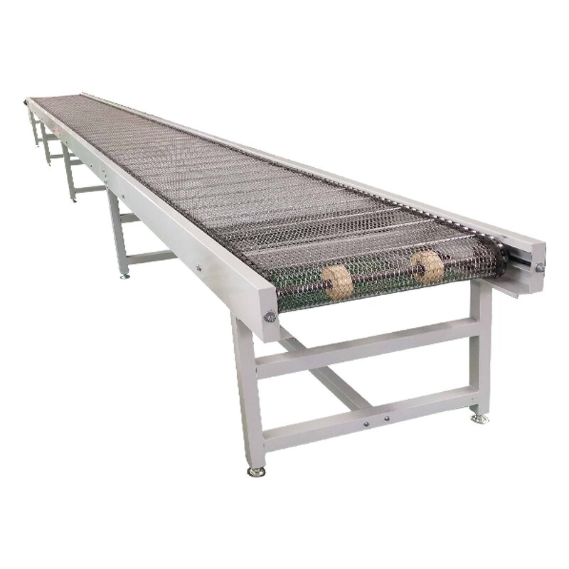 Spiral Wire Mesh Conveyor Belt Factory - OEM/ODM Custom Adjustable Speed Food Grade Stainless Steel