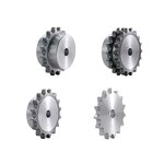 Chain Sprocket Wheel Factory - OEM/ODM Custom New High Hardness Steel C45 Double Zinc Plating