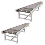 Spiral Wire Mesh Conveyor Belt Factory - OEM/ODM Custom Adjustable Speed Food Grade Stainless Steel