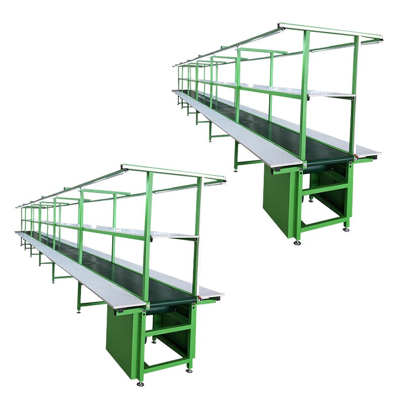 Conveyer Belt Workbench Factory - OEM/ODM Custom High Quality Anti Static Adjustable Speed