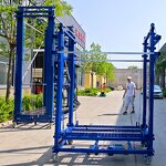 Electric Lifting Scaffold Factory - OEM Construction Decoration Ladder Climbing Lift Platform