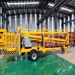 Spider Boom Lift Manufacturer - OEM China Cherry Picker Trailer Mounted Articulating Telescopic