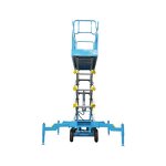Diesel Scissor Lift Factory - OEM 8m 500kg Industrial Portable Manual Movable