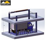 Car Elevator Factory - OEM Outdoor Garage Hydraulic Auto Parking Four Post Lift