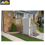 Inclined Platform Stair Lift Factory - OEM START Curved Staircase Wheelchair Lift Elevator