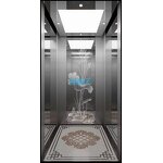 Traction Home Elevator Factory - OEM 6 Floor 630kg MRL Belt Machine Room Less Villa