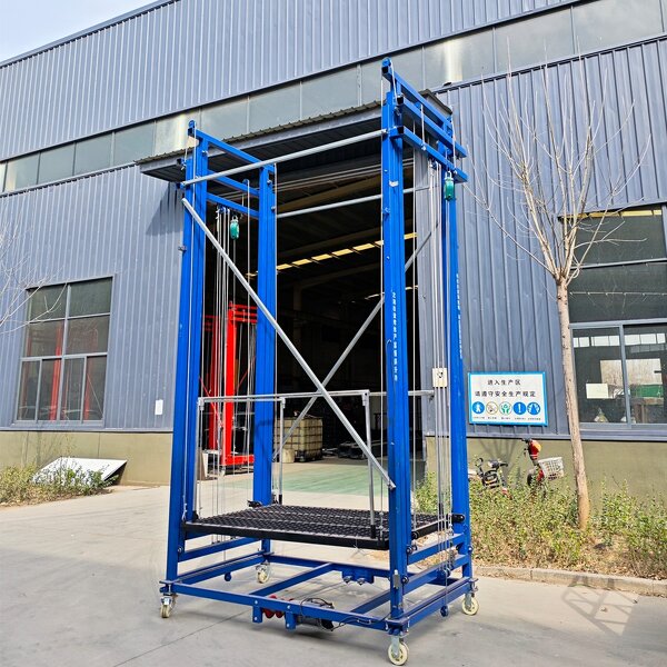 Tractor Cargo Lift Manufacturer - OEM 2-4m 500kg Electric Lifting Ladder Scaffolding