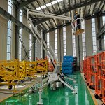 Self Powered Boom Lift Manufacturer - OEM China Price Tracked Articulater Electric Spider