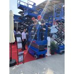 Self Propelled Scissor Lift Factory - OEM Mini Auto Crawler Trolley Small Hydraulic Aerial