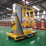 Aluminum Lift Platform Factory - OEM 6-16m Aerial Work Single Dual Mast Alloy Lift