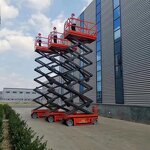 Self Propelled Scissor Lift Factory - OEM Mini Auto Crawler Trolley Small Hydraulic Aerial