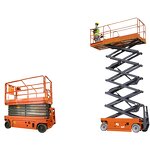 Self Propelled Scissor Lift Factory - OEM Mini Auto Crawler Trolley Small Hydraulic Aerial