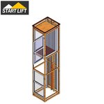 Small Home Wheelchair Elevator Manufacturer - OEM START Lift for Elderly Disabled People