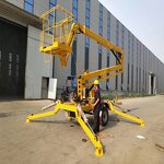Self Powered Boom Lift Manufacturer - OEM China Price Tracked Articulater Electric Spider