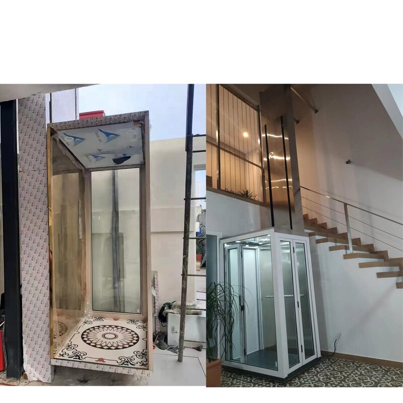 Hydraulic Lift Elevator Manufacturer - OEM 4 Floor 400kg Modern Remote Control Villa