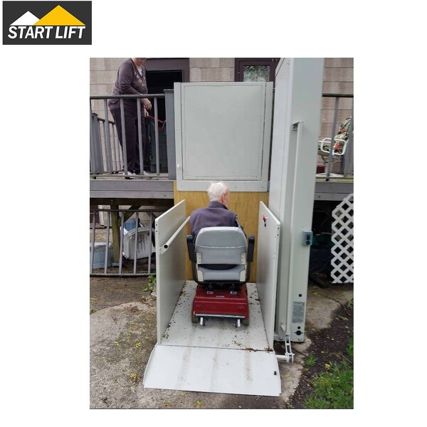 Wheelchair Platform Lift Factory - OEM 3m Elder Person Disabled Vertical Wheel Chair