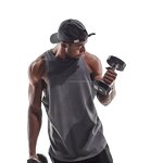 Fitness Vest Factory - OEM Men's Cross-Shaped Training Loose-Fitting Sleeveless T-Shirt