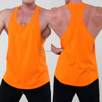Men's Sports Vest Factory - OEM Trendy Brand Summer Pure Cotton Solid Color Sleeveless