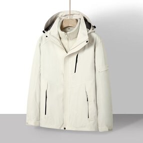 3-in-1 Winter Jacket Manufacturer - OEM Custom Sporty Men's Detachable Liner Windbreaker