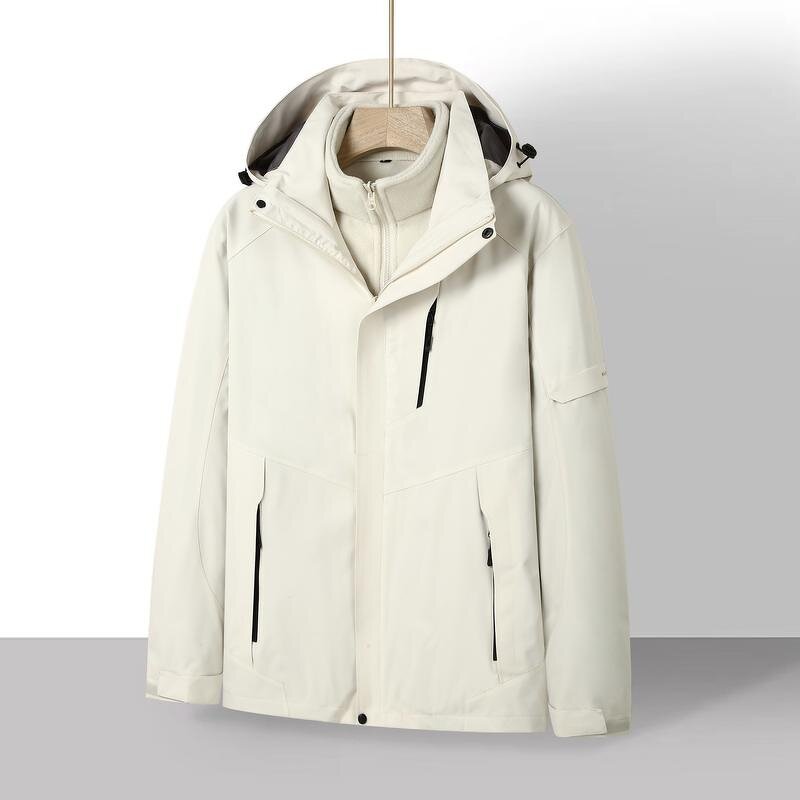 3-in-1 Winter Jacket Manufacturer - OEM Custom Sporty Men's Detachable Liner Windbreaker