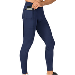 Fitness Compression Leggings Manufacturer - OEM Men's with Zipper Pocket Wholesale Solid Pattern