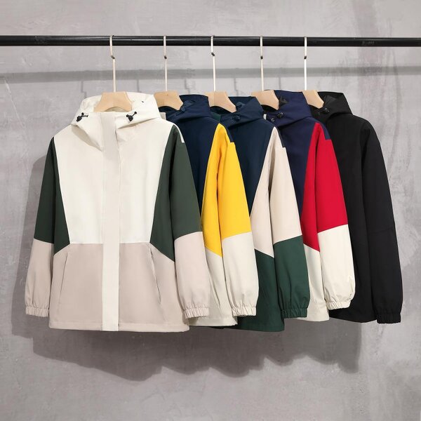 Outdoor Jacket Manufacturer - OEM New Thin Custom Logo Waterproof Windproof Work Coat