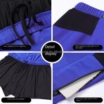 High Elastic Shorts Manufacturer - OEM Custom LOGO 2-in-1 Summer Sports Basketball Gym