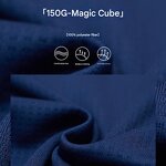 Custom Quick Dry T Shirt Manufacturer - OEM Breathable Cube Grid Fabric Outdoor Cycling