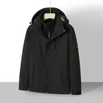 3-in-1 Winter Jacket Manufacturer - OEM Custom Sporty Men's Detachable Liner Windbreaker