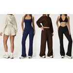 Yoga Set Manufacturer - OEM 2026 Custom 10 Pieces Gym Fitness Sports Wear Set