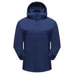 2-Part Winter Jacket Factory - OEM Sporty Men's Lightweight Detachable Heated Leather