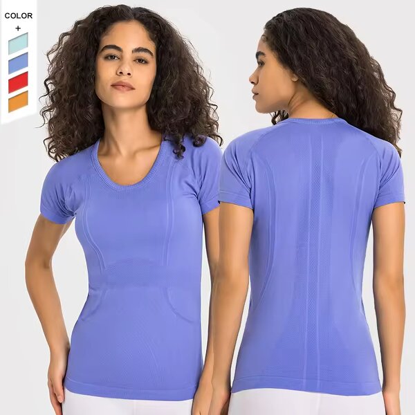 Athletic T-Shirt Manufacturer - OEM Women's Running Fitness Crew Neck Lightweight