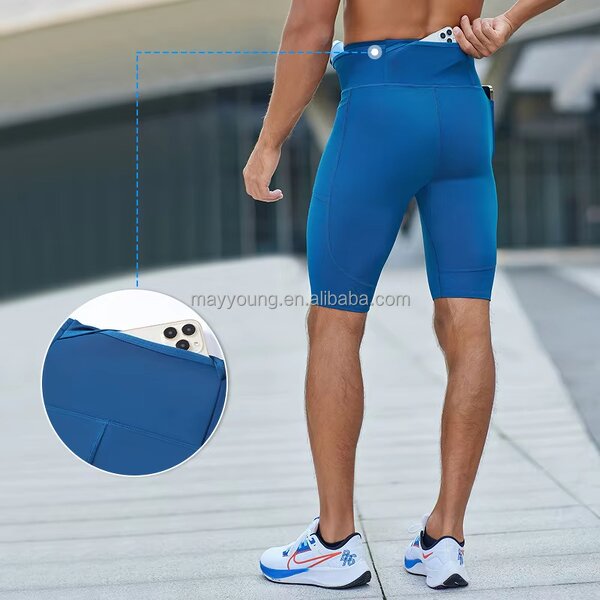 Outdoor Fitness Shorts Factory - OEM New Men's Summer Quick-Drying Running Sports Shorts