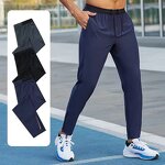 Men's Sports Pants Manufacturer - OEM Loose Quick-Drying Woven Running Fitness Trousers