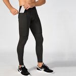 Seamless Athletic Tights Factory - OEM Men's High Stretch Compression Fitness Sports Running