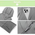 Sun Protection Jacket Manufacturer - OEM Women's UPF50+ Lightweight Hooded Zip