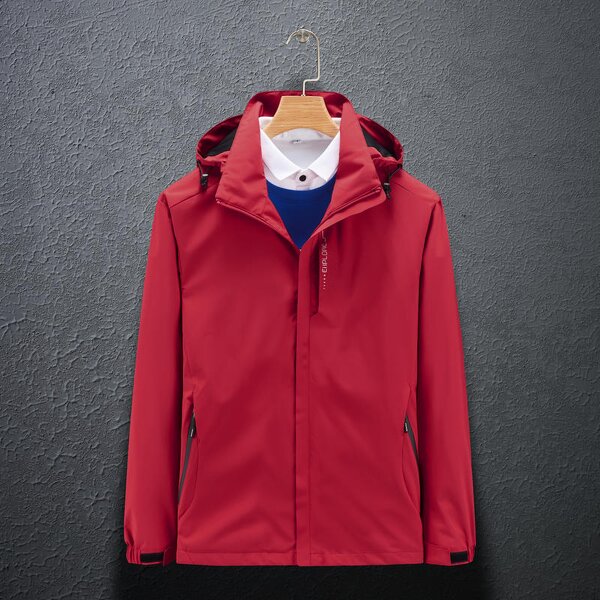 Workout Jacket Factory - OEM Men's Custom Logo Sportswear Windproof Running Athletic