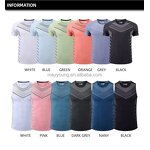 Custom Gym T-Shirts Factory - OEM Men's Dry Fit Running Workout Compression Sport Wear
