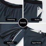 Men's Sports Pants Manufacturer - OEM Loose Quick-Drying Woven Running Fitness Trousers