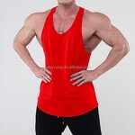 Men's Sports Vest Factory - OEM Trendy Brand Summer Pure Cotton Solid Color Sleeveless
