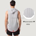 Men's Gym Hoodie Manufacturer - OEM Summer Quick Dry Polyester Tank Top Casual Crew Neck