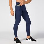 Seamless Athletic Tights Factory - OEM Men's High Stretch Compression Fitness Sports Running