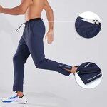Men's Sports Pants Manufacturer - OEM Loose Quick-Drying Woven Running Fitness Trousers