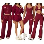 Yoga Set Manufacturer - OEM 2026 Custom 10 Pieces Gym Fitness Sports Wear Set