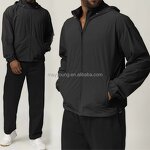 Men's Sports Jacket Factory - OEM Outdoor UV Proof Waterproof Anti-Wrinkle Zipper Hood