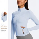 Yoga Sports Jacket Manufacturer - OEM Women's Autumn Winter Slim Fit Outerwear