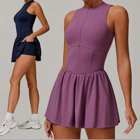 A-Line Hem Tennis Skirt Factory - OEM Customizable Wholesale Cloud-Feeling Anti-Exposure Bottom